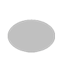 Acrylglasplatte oval (oval konturgefräst) <br>einseitig 4/0-farbig bedruckt