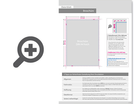 Product Bild brosch__re_mit_drahtheftung__endformat_din_a4__52-seitig